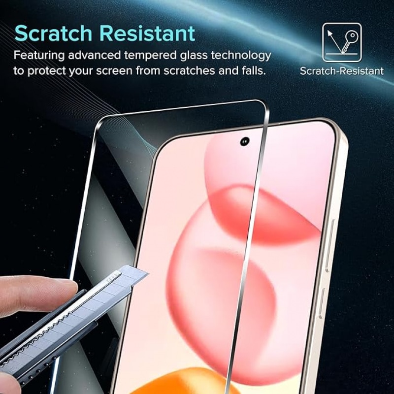 Folie protectie ecran si camera compatibile cu Honor 400, set 2+2, sticla securizata, transparenta/neagra, 9H, 0.33mm