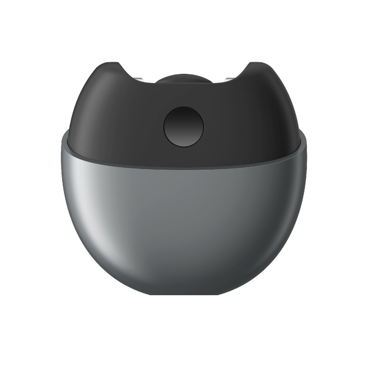 Pila electrica multifunctionala, design compact si portabil, protectie anti-ciupire, gri