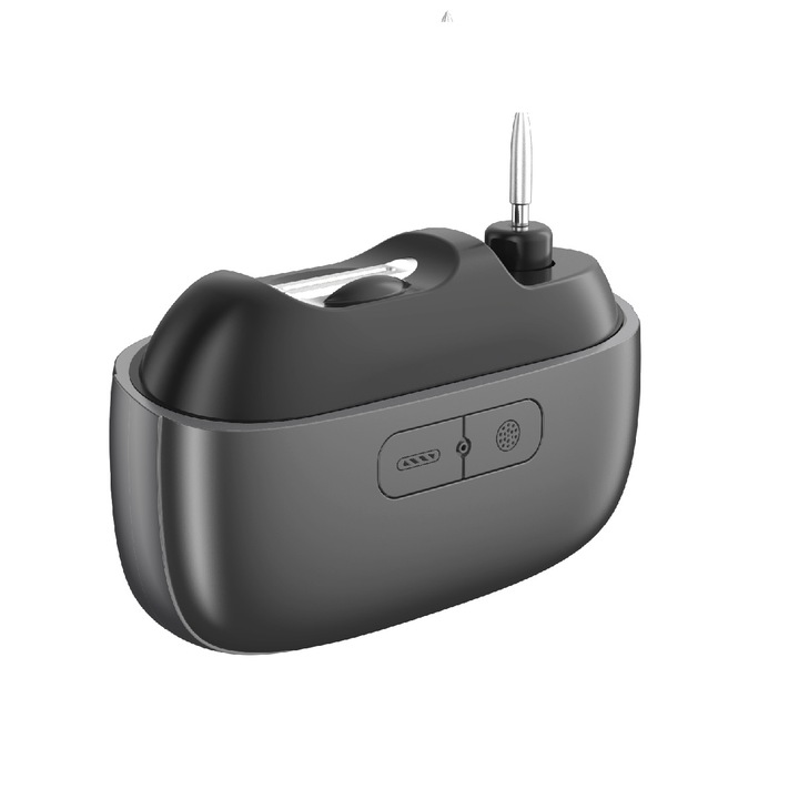 Pila electrica pentru unghii, multifunctionala, cu protectie anti-ciupire, compacta si portabila