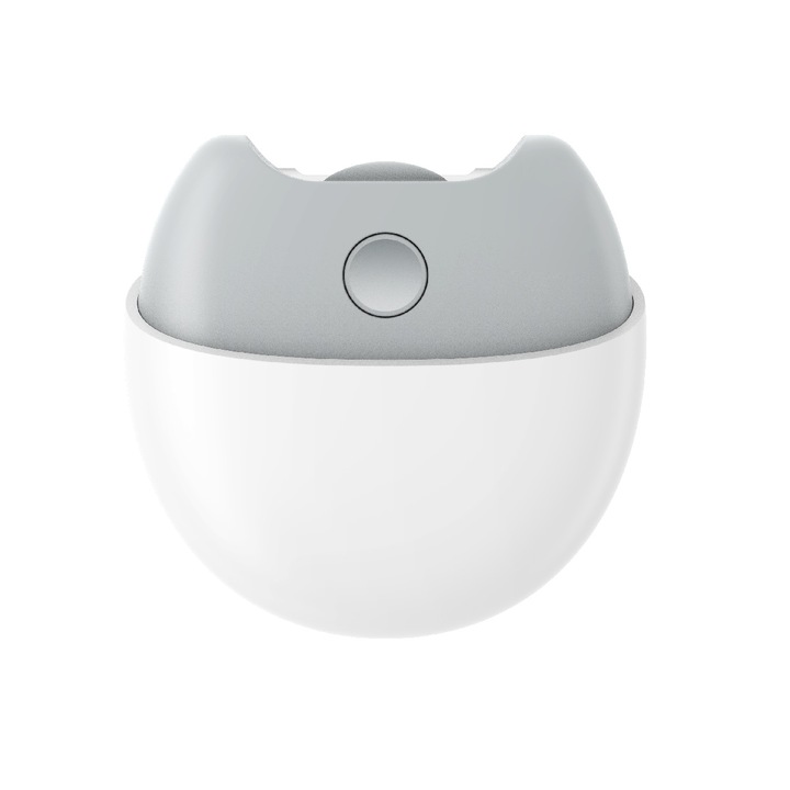 Pila electrica pentru unghii, multifunctionala, cu protectie anti-ciupire, compacta si portabila, alb