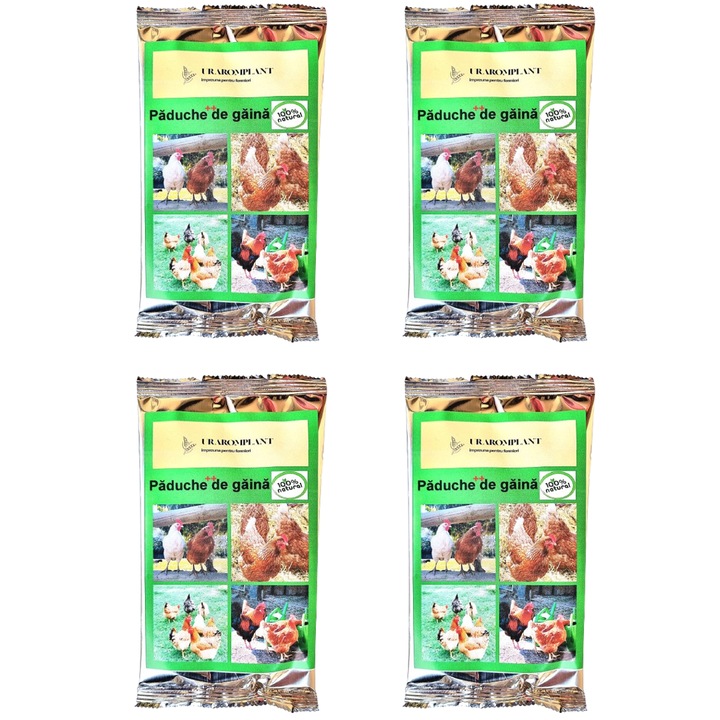 Solutie anti Paduchi de gaina, natural, repelent, organic 100%, Paduche++ de gaina, 204g