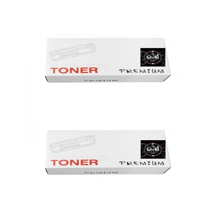 Pachet MMO 2 x MLT-D101S Cartus Toner negru compatibil samsung, 1500 pagini pentru ML-2160, ML-2165, ML-2165W, SCX-3400, SCX-3400F, SCX-3405, SCX-3405FW, SF-760, SF-760P, SF-765P