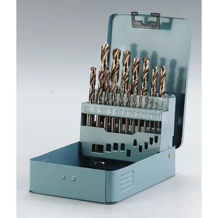 Set burghie HSS cu cobalt 19 bucati 1, 0-10 mm