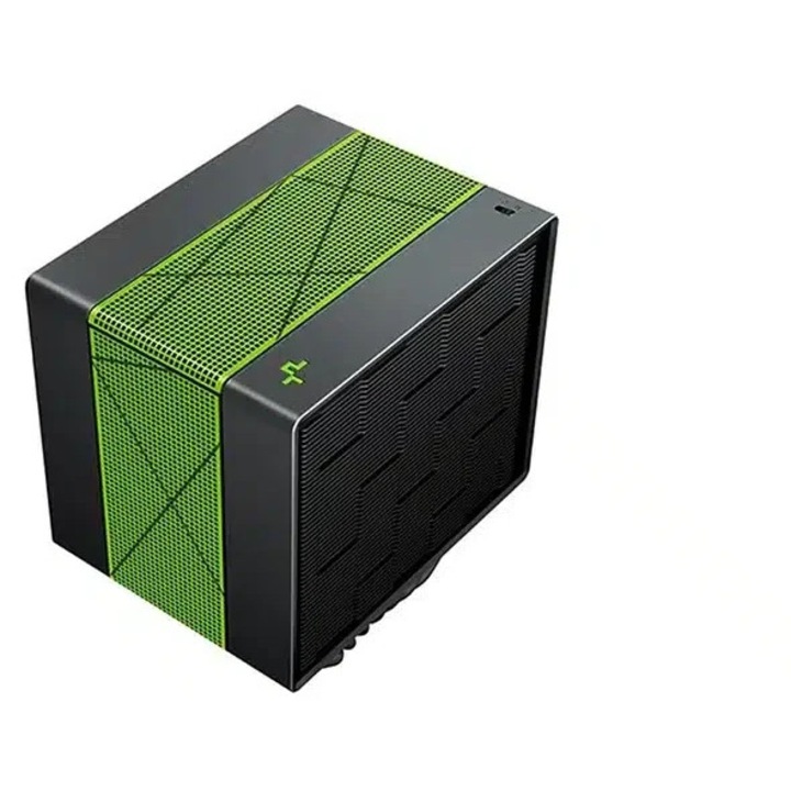DeepCool CPU Cooler ASSASSIN 4S GREEN NVIDIA Limited Edition - Dual-Tower - LGA1851/AM5