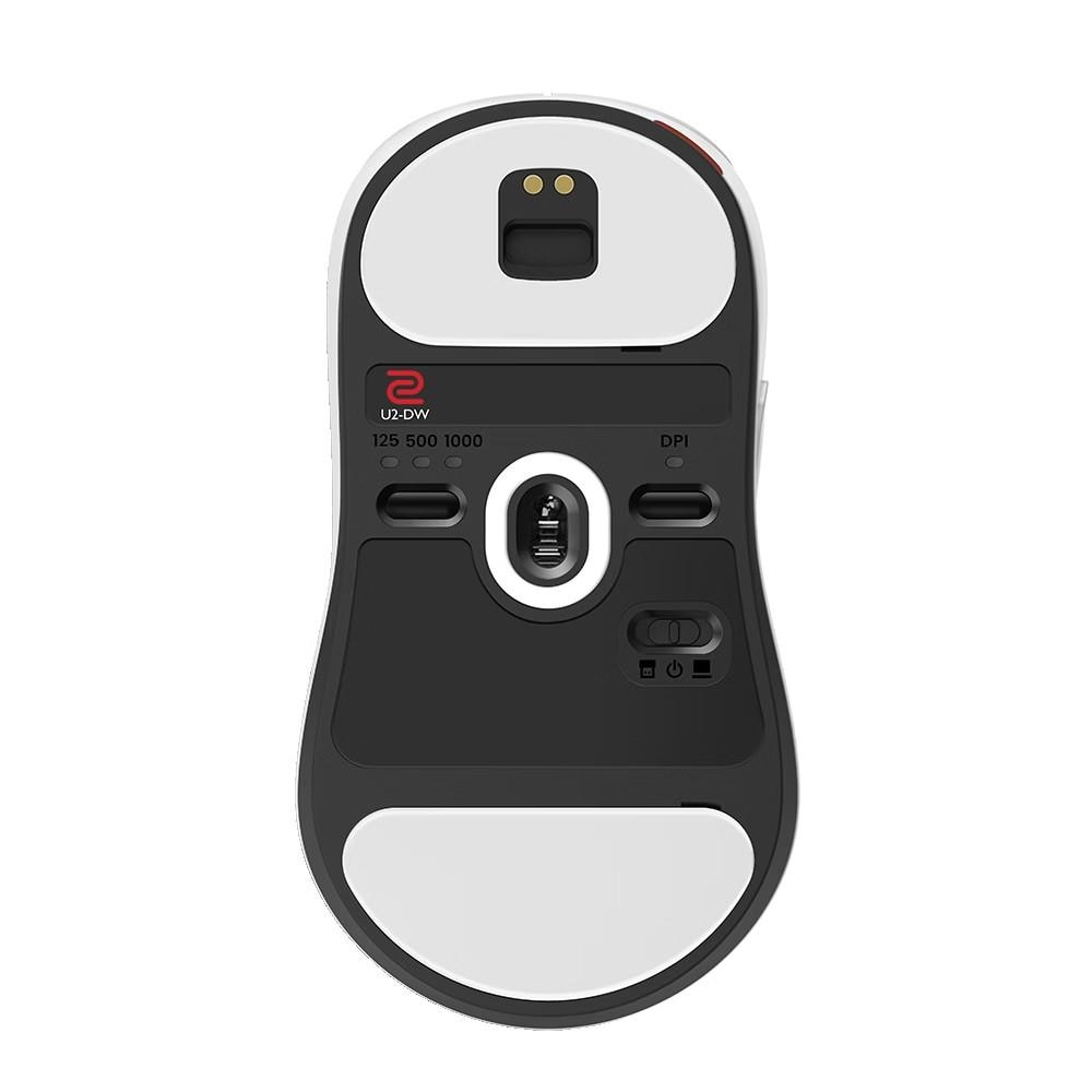 Mouse Gaming Wireless ZOWIE U2-DW 4K, 2.4G, Glossy, Alb - eMAG.ro