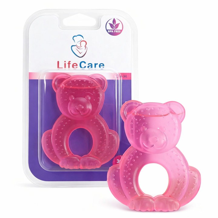 Бебешка Гризалка Life Care Розов цвят