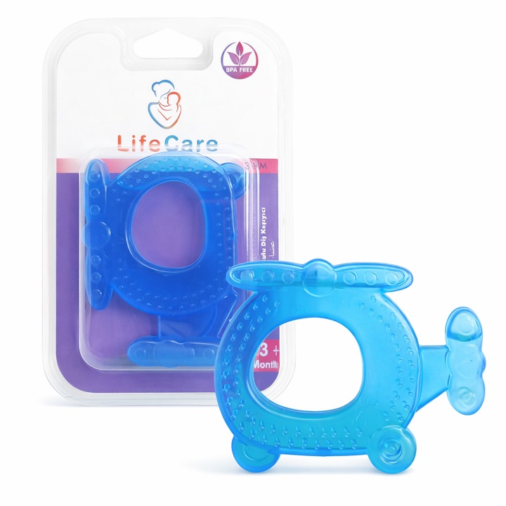 Бебешка Гризалка Life Care Син цвят