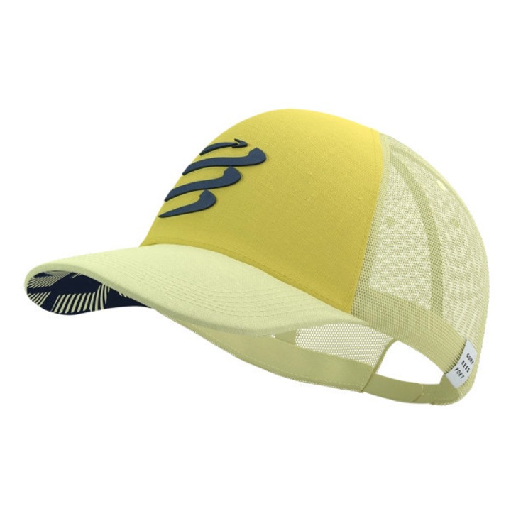 Șapcă cu cozoroc COMPRESSPORT, Trucker Cap, Galbenă