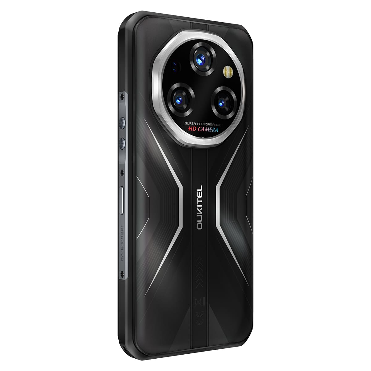 Telefon mobil Oukitel WP55 S, 6.6", 512GB/8GB, 11000mAh, Negru