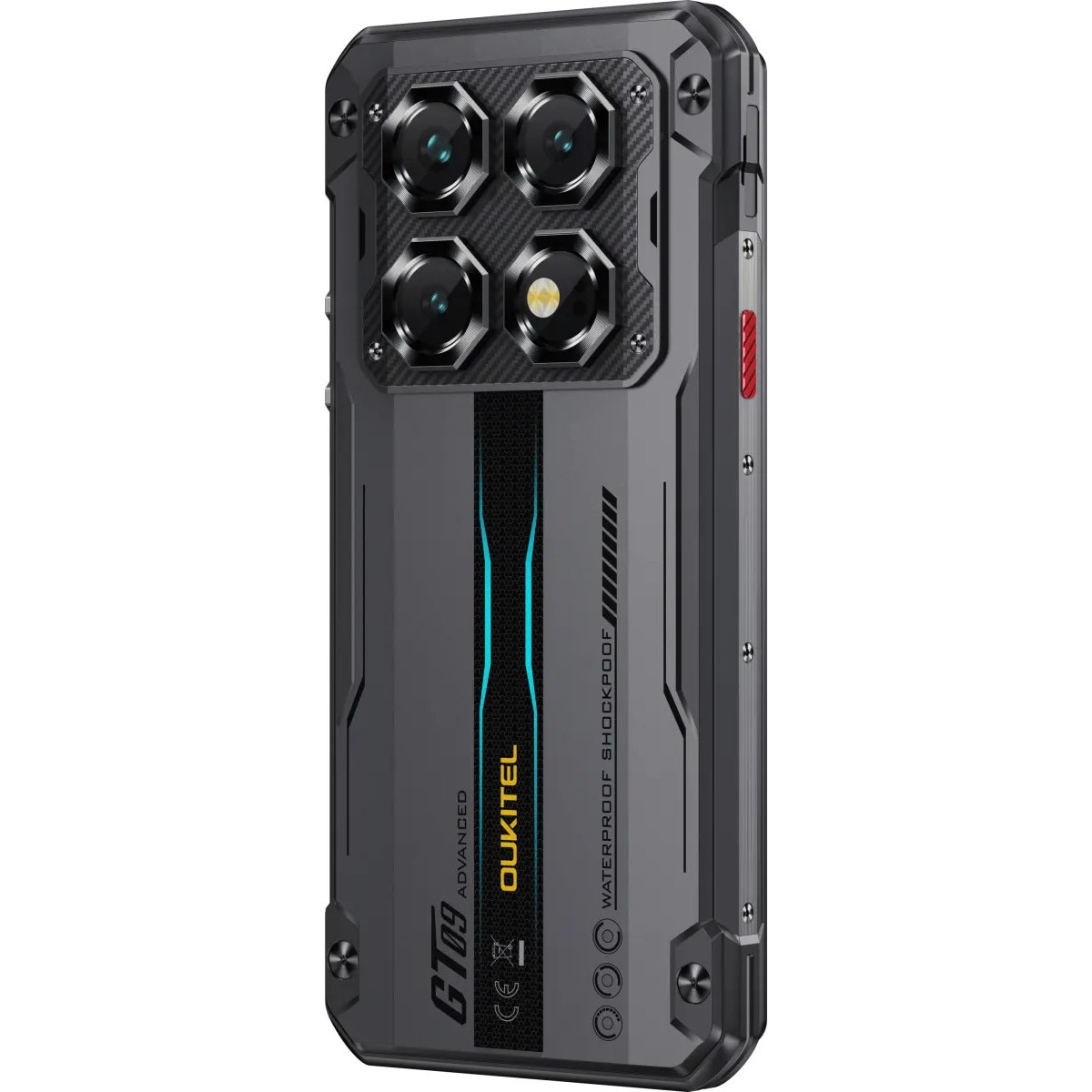 Telefon mobil Oukitel WP60, 5G, 7.2", 512GB/12GB, 10000mAh, Negru