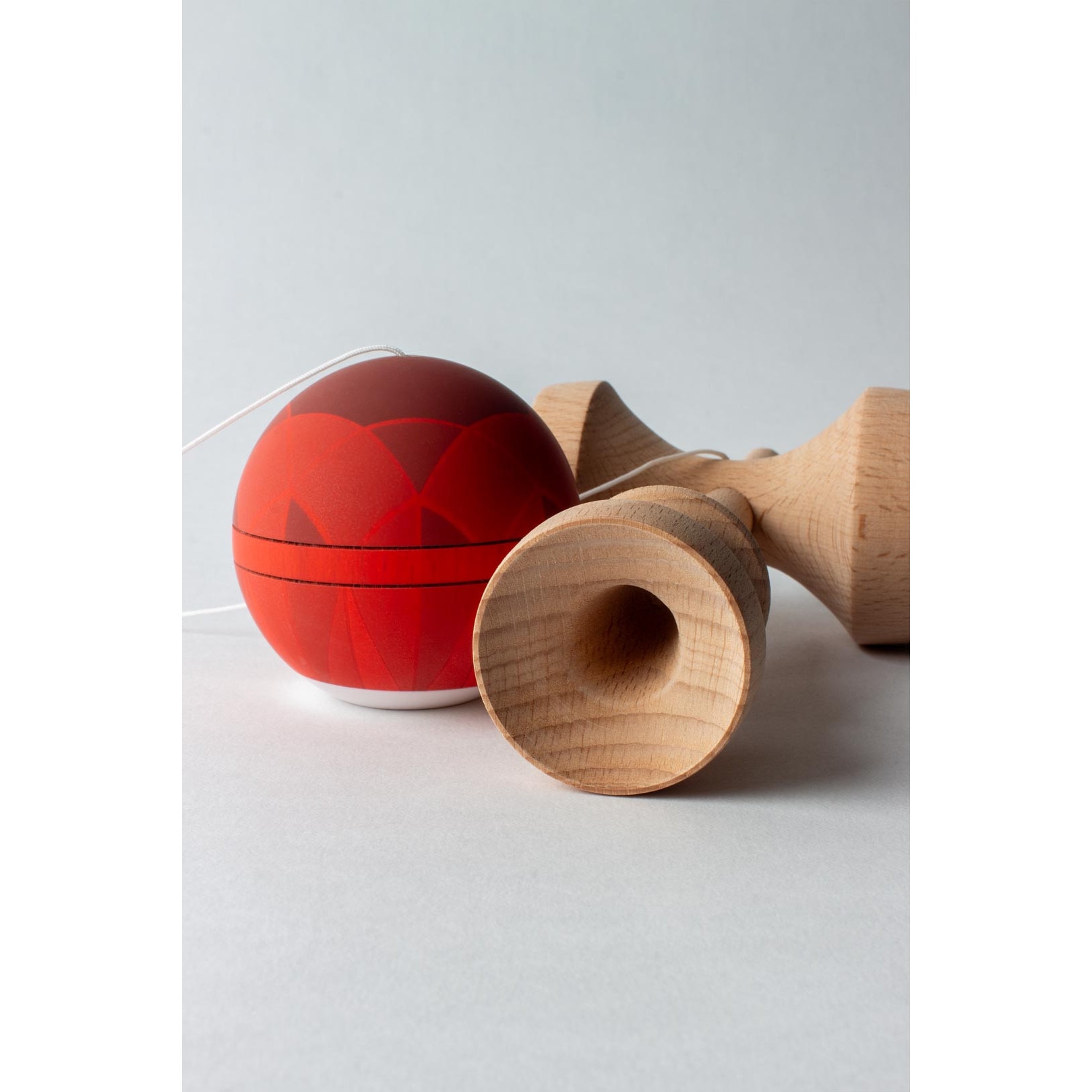 Kendama Sweets C-Fraser Gems, Anti Skid 2, Ruby, lemn stratificat