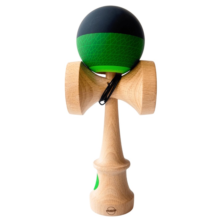 Kendama Interactive, Kendama Sweets, Console X-ball, anti-derapant, culoare mata, verde, 6+ ani