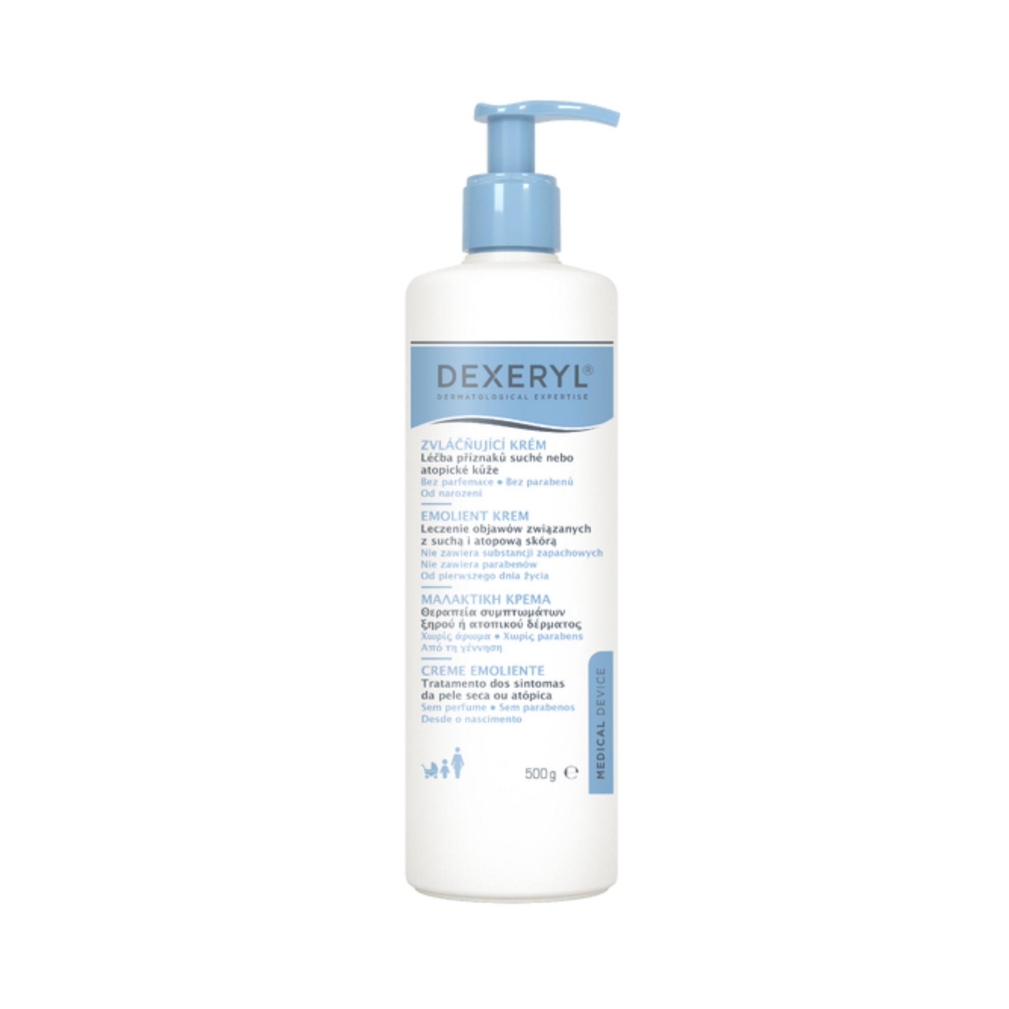 Crema Emolienta Dexeryl, piele uscata atopica, 500 gr - eMAG.ro