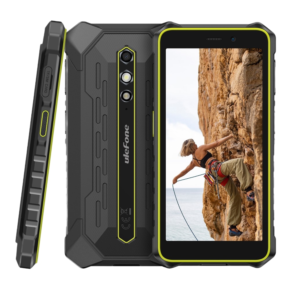 Telefon mobil Ulefone RugKing 2 Pro, 4G, Dual SIM, IPS 5.45" 90Hz HD+, Octa-Core, 4GB RAM/128GB, Lanterna, NFC, IP68/IP69K, Android 15, Green