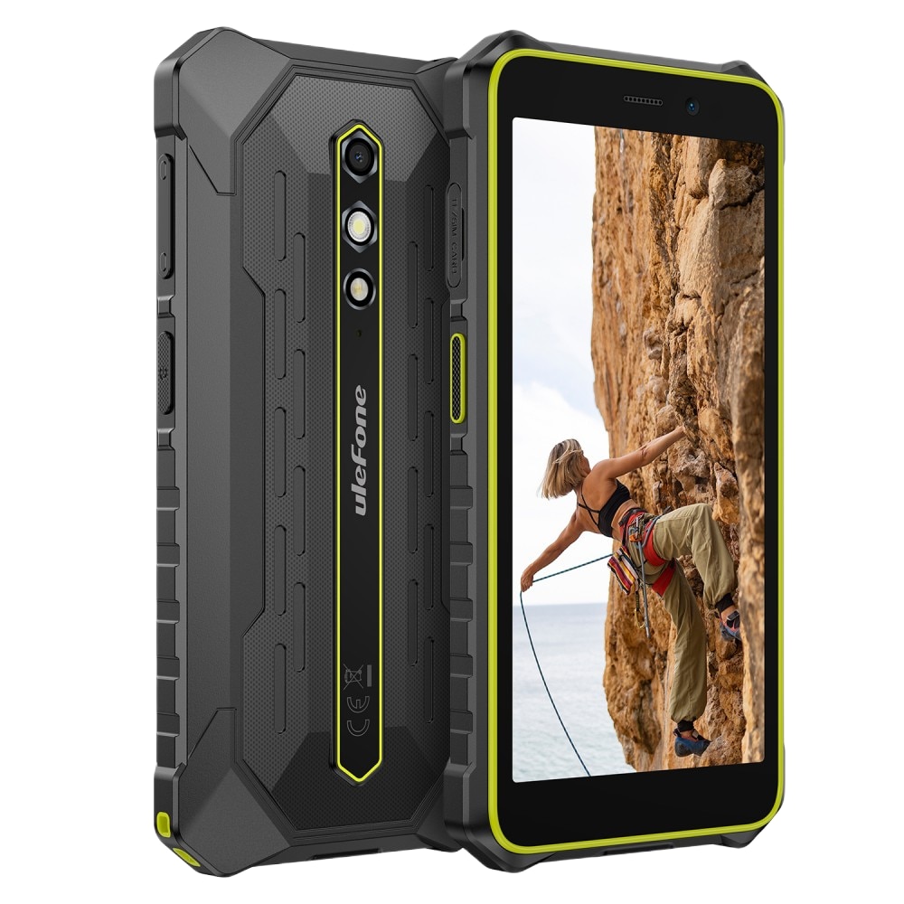 Telefon mobil Ulefone RugKing 2 Pro, 4G, Dual SIM, IPS 5.45" 90Hz HD+, Octa-Core, 4GB RAM/128GB, Lanterna, NFC, IP68/IP69K, Android 15, Green
