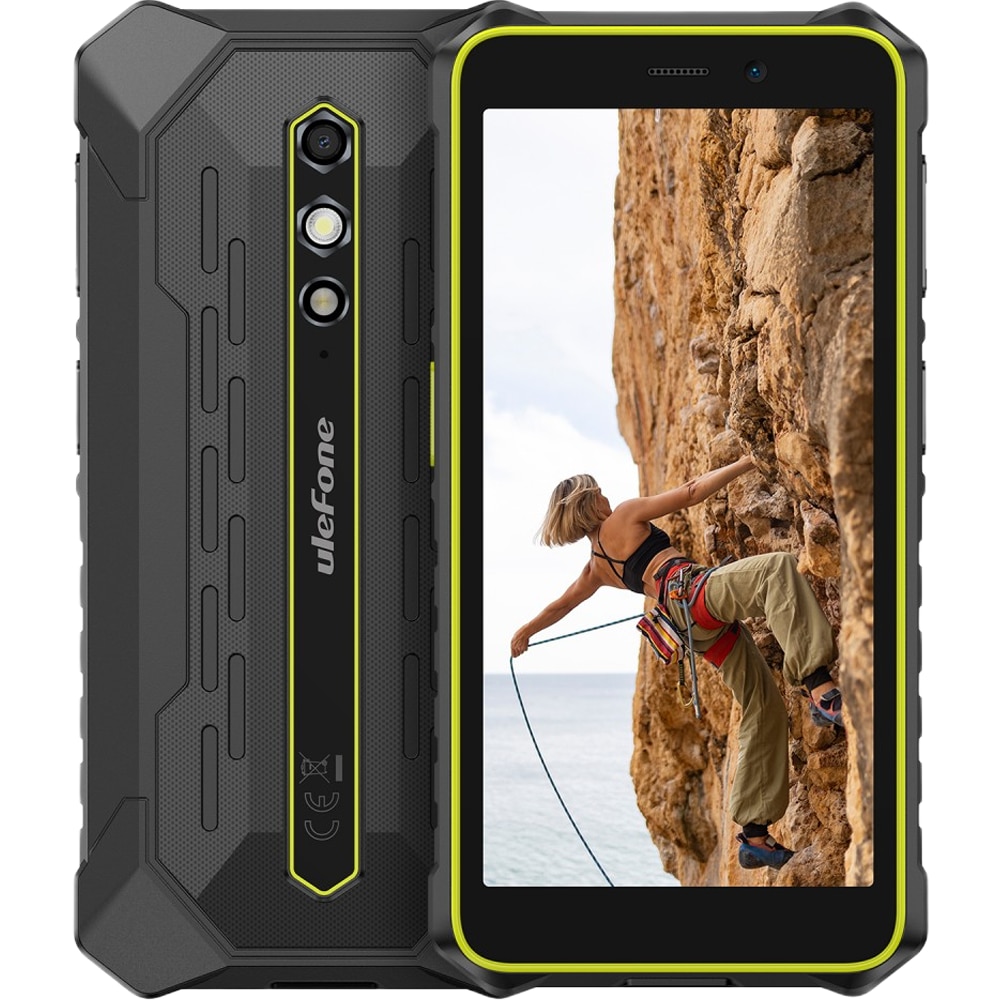 Telefon mobil Ulefone RugKing 2 Pro, 4G, Dual SIM, IPS 5.45" 90Hz HD+, Octa-Core, 4GB RAM/128GB, Lanterna, NFC, IP68/IP69K, Android 15, Green