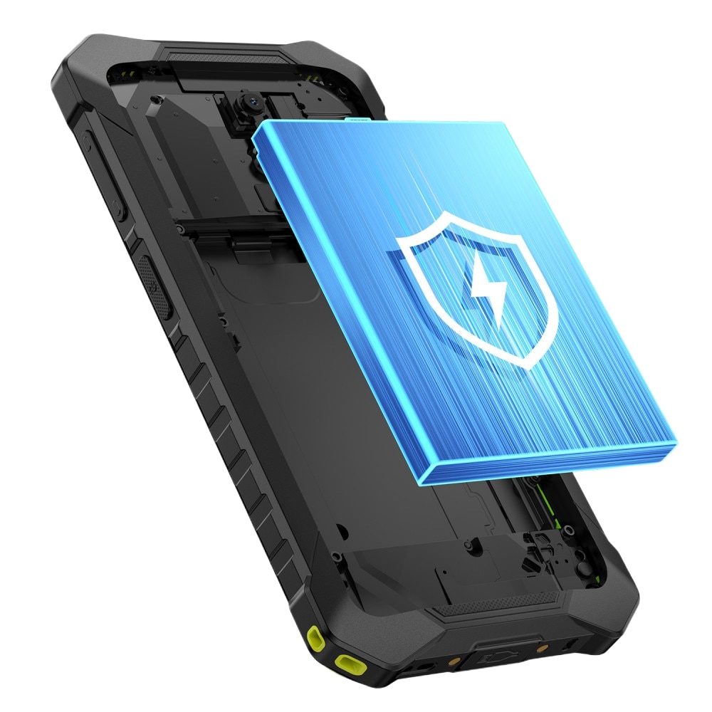 Telefon mobil Ulefone RugKing 2 Pro, 4G, Dual SIM, IPS 5.45" 90Hz HD+, Octa-Core, 4GB RAM/128GB, Lanterna, NFC, IP68/IP69K, Android 15, Green