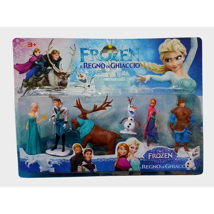 Set 6 figurine Frozen 9 cm