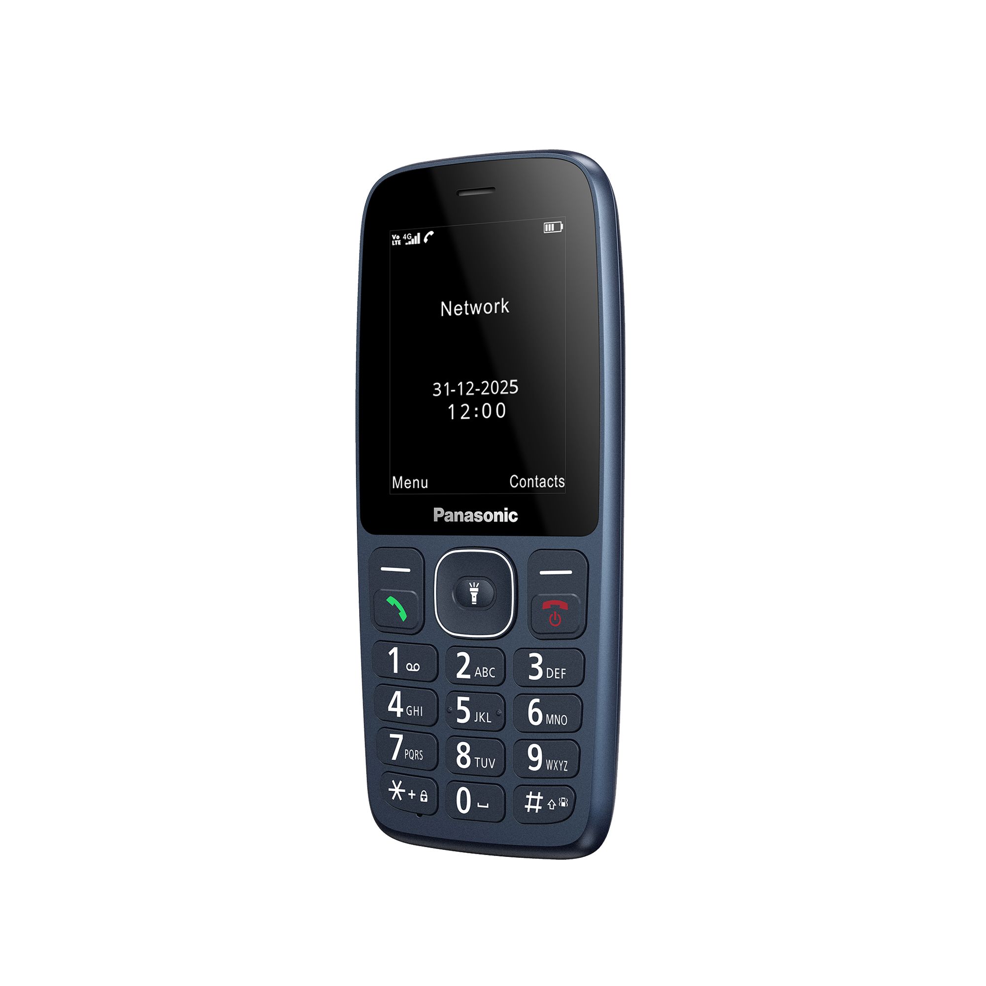 Telefon mobil Panasonic KX-TF400EXC, Albastru, ecran 2 "4", rezistent la apa si praf