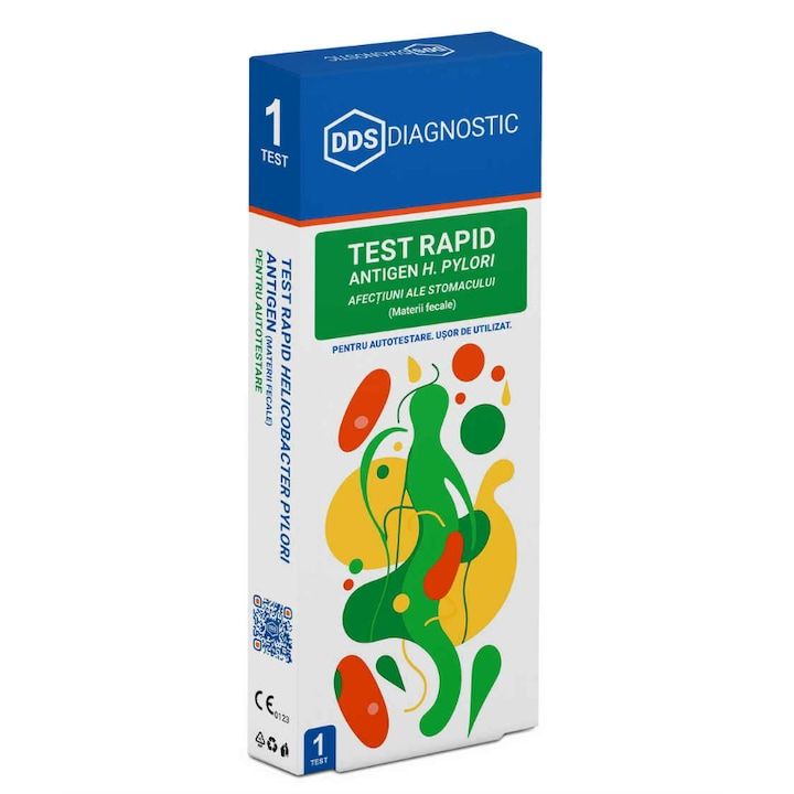 Test Rapid Helicobacter Pylori Antigen (materii fecale), AUTOTESTARE, 1 T/KIT