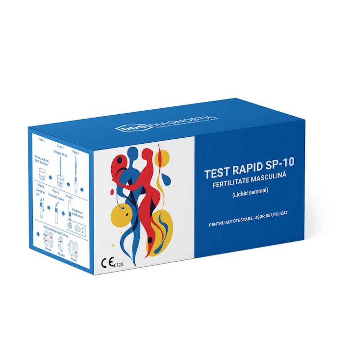 Test Rapid SP-10 fertilitate masculină (lichid seminal), AUTOTESTARE, 1 T/KIT
