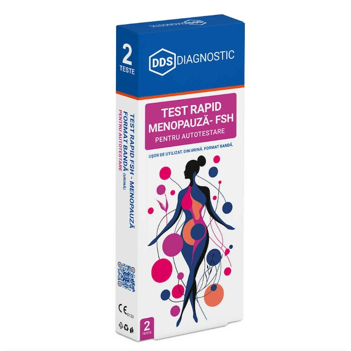 Test Rapid FSH - Menopauza, format banda (urina), AUTOTESTARE, 2 T/KIT