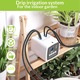 Bedee® automata növénygyökér öntözőkészlet, 20 cseréphez, dupla öntözőpumpa, intelligens vezérlés, kettős áramforrás, kényelmes megoldás a növényápolási problémákra munka vagy utazás közben