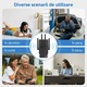 Удължител WiFi XPQKDC® 1200Mbps двулентов 5GHz/2.4GHz, 4 външни антени, покритие 300м, режими Repeater/AP/Router, подходящ за големи пространства, като къщи, селски райони и офиси