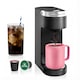 AVAKKER® Aparat de Cafea Ultra-Subtire pentru o Singura Ceasca, Compatibil cu Capsule K, Preparare Individuala, Compatibil cu Cani de Calatorie de pana la 18,5 cm, Capacitate de Preparare 170 g – 350 g