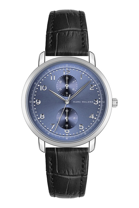 Marc Malone, Часовник с кожена каишка, Черен