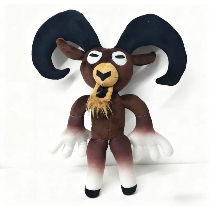 Плюшена играчка 99 нощи в гората, ОВЕНЪТ, 99 нощи в гората, главен герой от играта Roblox 99 Nights in the Forest 25 см – Подарък за деца, мека и пухкава