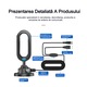Antena TV Inauntru si in afara, DTMB/DVB-T2/ATSC/ISDB, Full HD, baza magnetica, amplificator semnal, Cablu 5 m, Rezistent la apa, Pentru difuzare TV, Digitala, Cu amplificator, OUYLAF, Negru