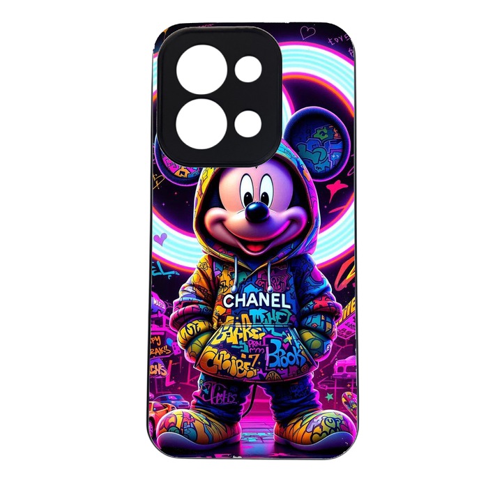 TPU tok Xiaomi Redmi 15C-vel kompatibilis, Mickey Design