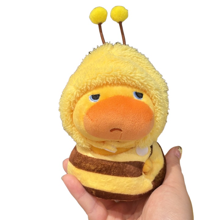 Breloc plus, decorare suspendata, galben