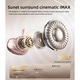 VeniSymlis® casti Bluetooth clip-on cu decor fluture, Bluetooth 6.0, incarcare rapida, carcasa incarcare 230mAh, autonomie totala 18 ore,, microfon HD, control tactil,, pentru sport, universale, culoare Roz