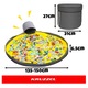 Cos pentru Jucarii 2 in 1 cu Covoras de Joaca, Pliabil, Impermeabil, Diametru 135 cm, Gri/Galben