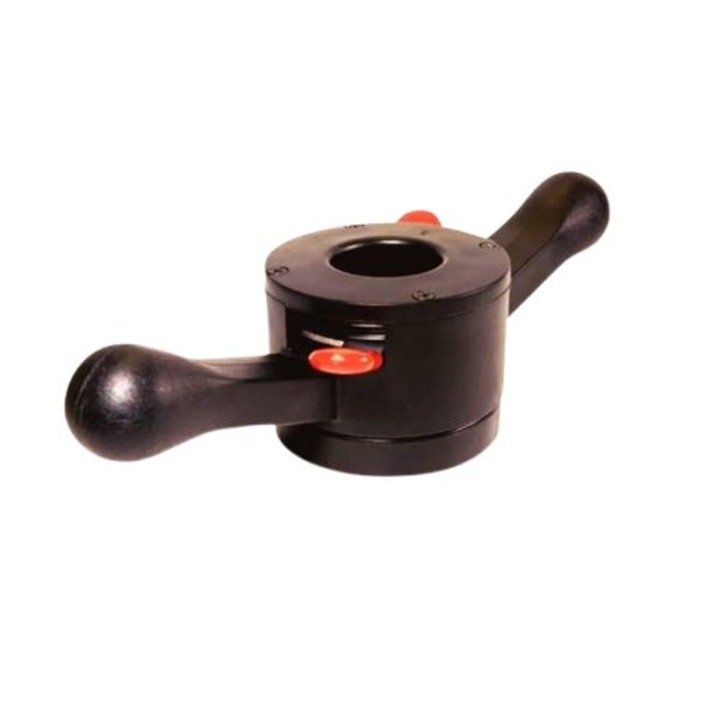 Piuliță cu eliberare rapidă, AZ, pentru echilibratoare de roți, rezistentă la uzură, manere ergonomice, roșu