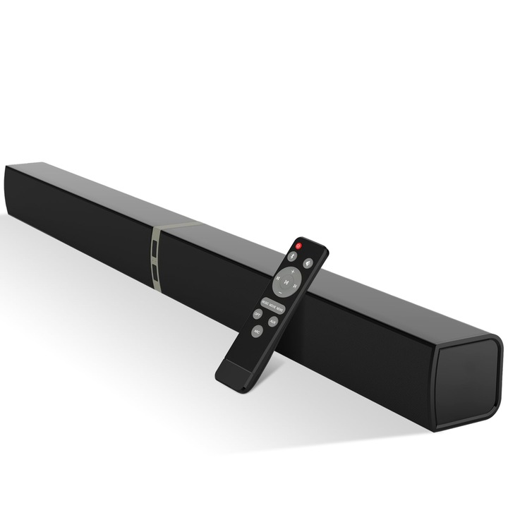 Soundbar 2.0, HoYLluDLL, 32 inchi, Bluetooth 5.3, fără subwoofer