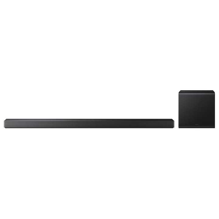 Bara de sunet Samsung Hw-Qs710Gf, 3.1, cu subwoofer wireless, Dolby Atmos, 2 canale
