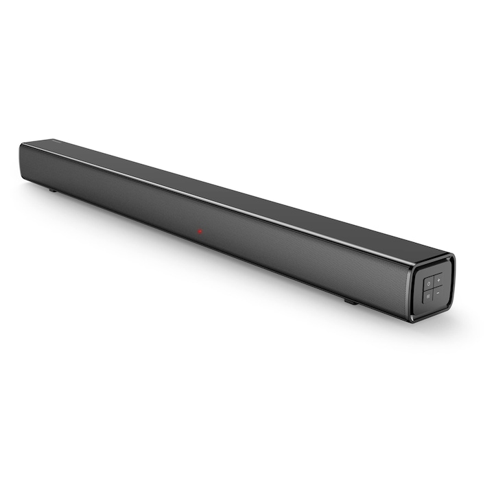 Bara de sunet Panasonic SC-HTB100, 2.0 canale, Bluetooth, neagră, 76, 2x5, 8x6, 8 cm