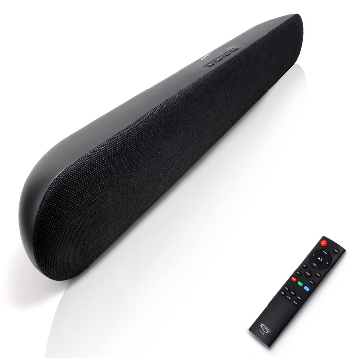 Bara de sunet Xoro HSB 70, Bluetooth, 60W, cu suport de perete, telecomandă