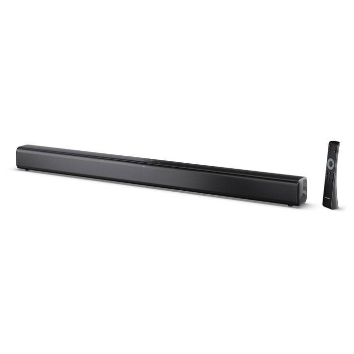 Bara de Sunet Sharp HT-SB145, 150W, Bluetooth 5.3, HDMI ARC, Neagră