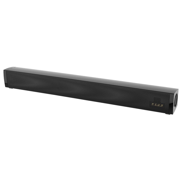 Bara de sunet, 12V, Bluetooth, negru, pentru televizoare de 22"