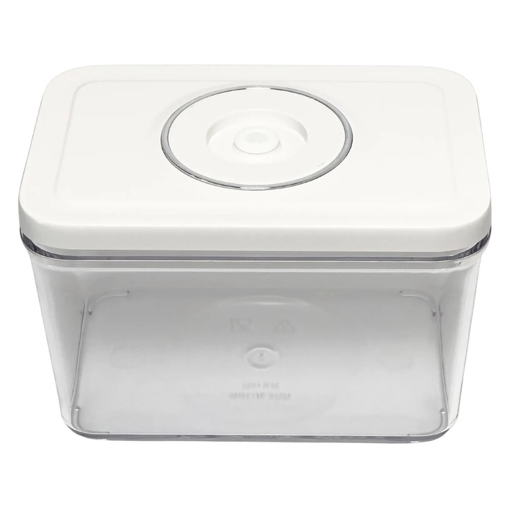 Cutie alimentara Vortech, model AirLock, 1,8L, rezistenta, fara BPA, transparenta