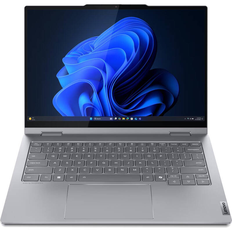 Laptop Lenovo ThinkBook 14 2-in-1 G5 WUXGA 14 inch Intel Core Ultra 7 255U 32GB 512GB SSD Windows 11 Pro Luna Grey