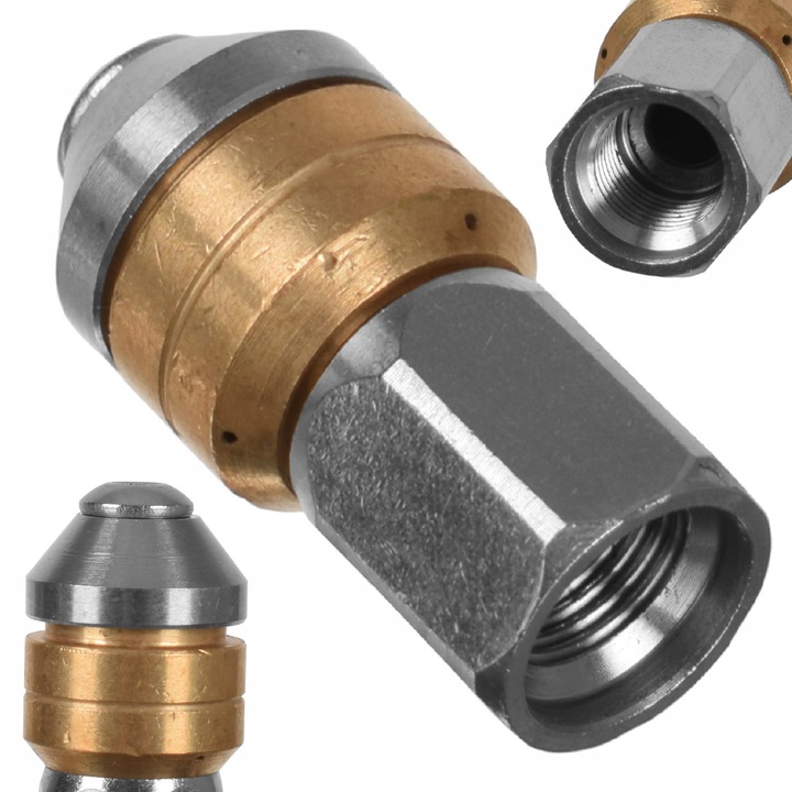 Duza rotativa de curatare a tevilor pentru aparat de spalat cu presiune AFC, 1/8" F – desfundare tevi si deblocare canalizare