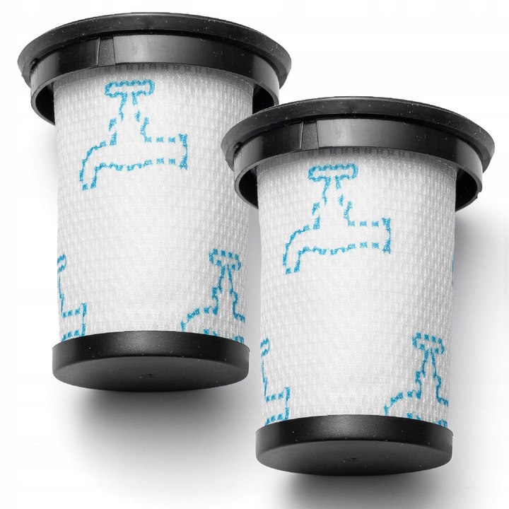 Set filtre de aer (2x) pentru aspirator Tefal Air Force Flex 760 Ultimate, inlocuire ZR009003