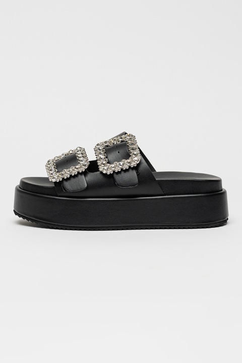 Buffalo, Papuci flatform Noa Ari Glam, Negru, 37