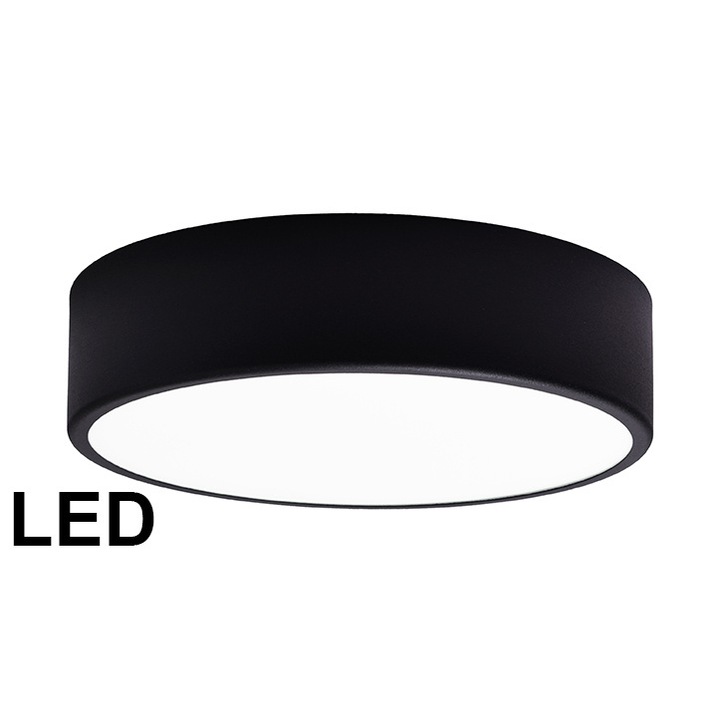 Lampa tavan LED Temar Cleo 300 24W IP54, negru