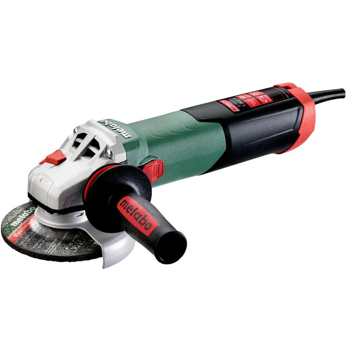 Ъглошлайф Metabo WEV 19-125 Q M-Brush, 1900 W, 125 мм, пълен комплект